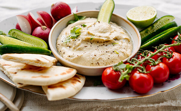 Eine frische Variante des Klassikers Baba Ghanoush &ndash; perfekt f&uuml;r Picknicks 